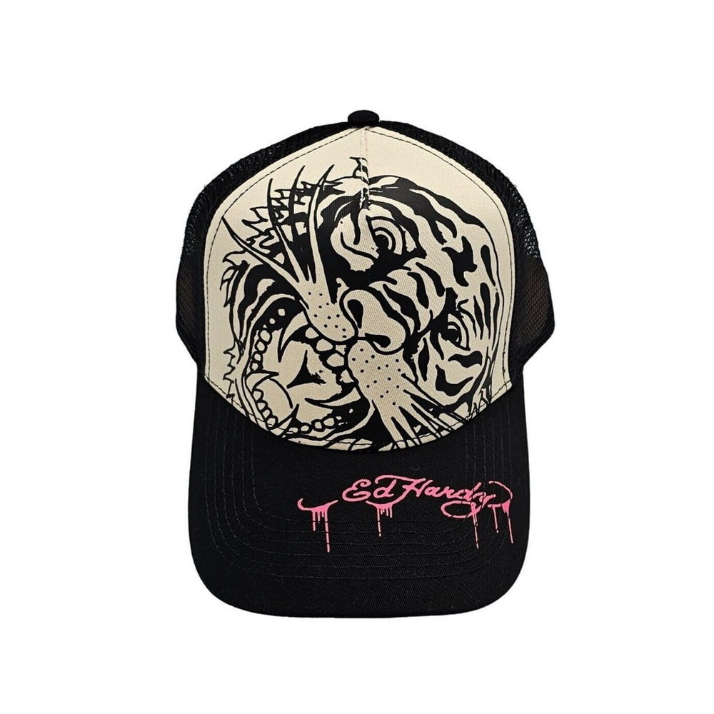 NWT Ed Hardy trucker tiger hat